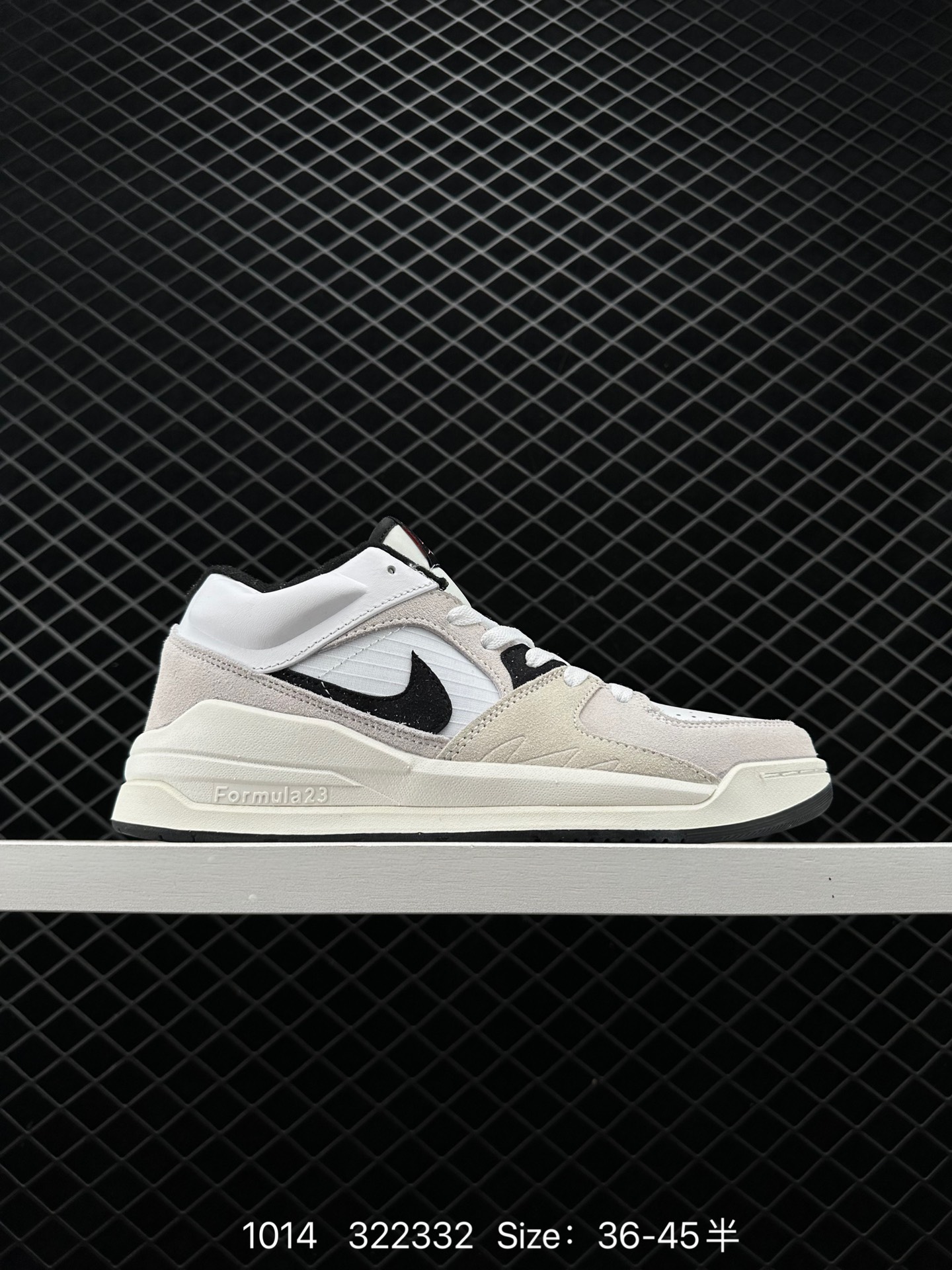 Air Jordan Stadium 90 “White Black” Low AJ90